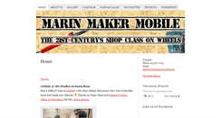 Desktop Screenshot of marinmakermobile.com
