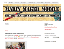 Tablet Screenshot of marinmakermobile.com